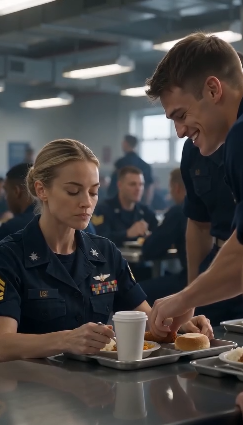 A Navy Recruit Slapped Me to the Mess Hall Floor—Then He Saw the Patch on My Sleeve and the Alarm Started