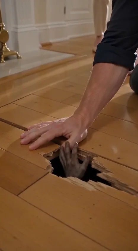My 12-Month-Old Daughter Heard Knocking Beneath the Floor—Then My Missing Son’s Hand Reached Through the Boards