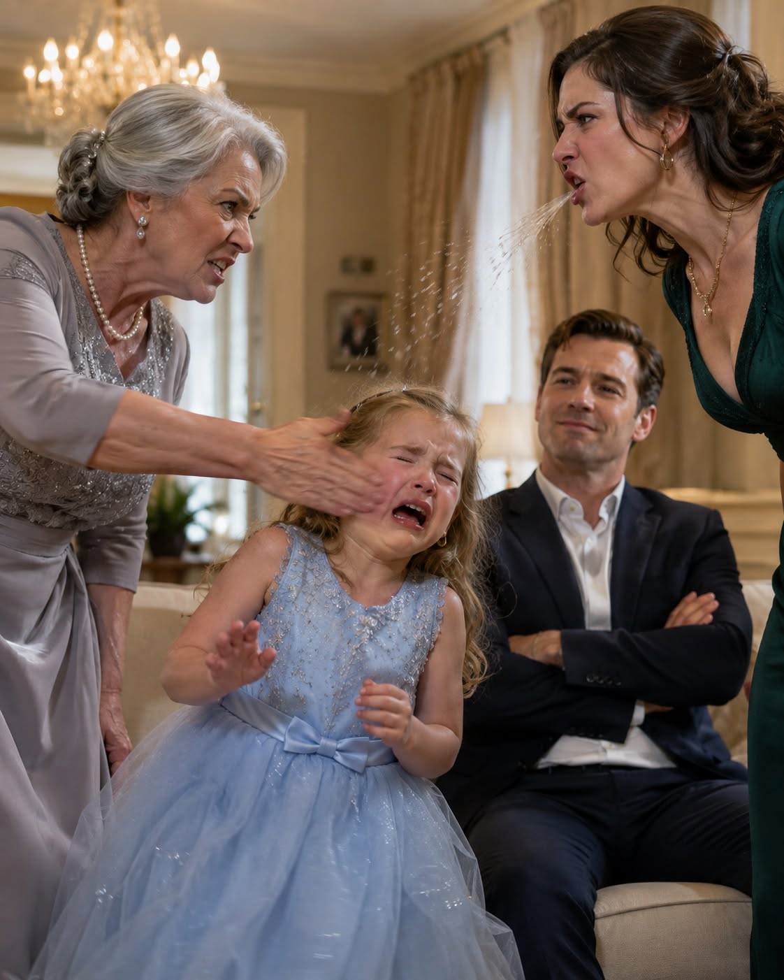 My Mother-in-Law Slapped My Six-Year-Old at a Family Party—Then My Husband Said She Deserved Worse