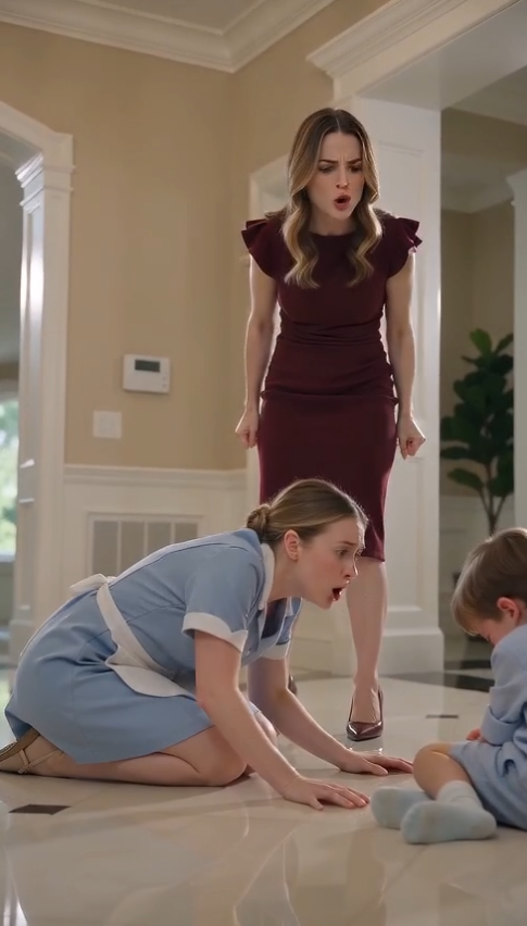 She Dragged the Two-Year-Old by His Injured Arm and Kicked Me to the Floor—Then His Father Looked Up at the Camera