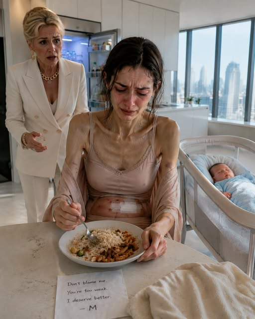 My Mother Found Me Starving After My C-Section—Then the Security Camera Showed Who Took Everything