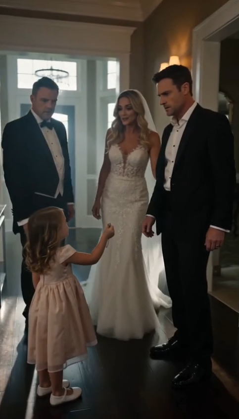 My Two-Year-Old Found Her Missing Mother’s Necklace in My Bride’s Dress—Then Someone Knocked From Beneath the Floor