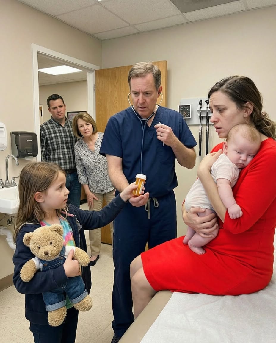 My Seven-Year-Old Pulled a Medicine Bottle From Her Teddy Bear—Then the Pediatrician Locked the Door and Told My Husband No One Was Leaving