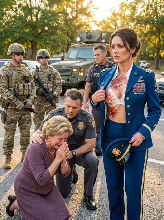 My Mother-in-Law Scalded Me and Threw Me Out—Then a Military Convoy Stopped at My House