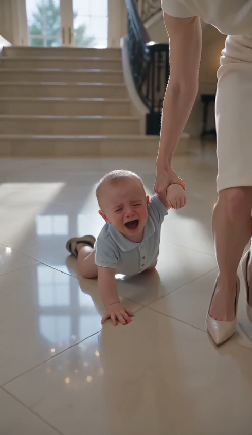 My Boss’s Fiancée Kicked Me Away From His Crying Son—Then I Told Him She Didn’t Do It Alone