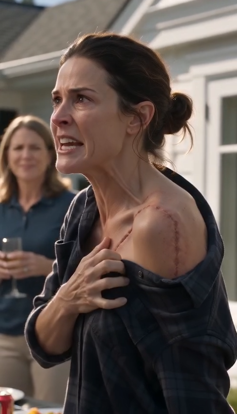 MY SISTER-IN-LAW TORE OPEN MY SHIRT AND CALLED MY SCAR DISGUSTING—THEN A RETIRED NAVY SEAL SAW IT AND SALUTED ME
