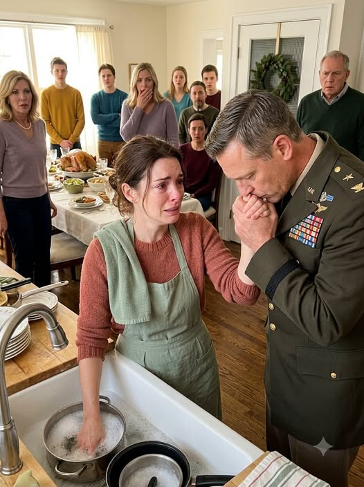 My Family Made Me Wash Thanksgiving Dishes—Then a Four-Star General Kissed My Hand and Called Me Colonel