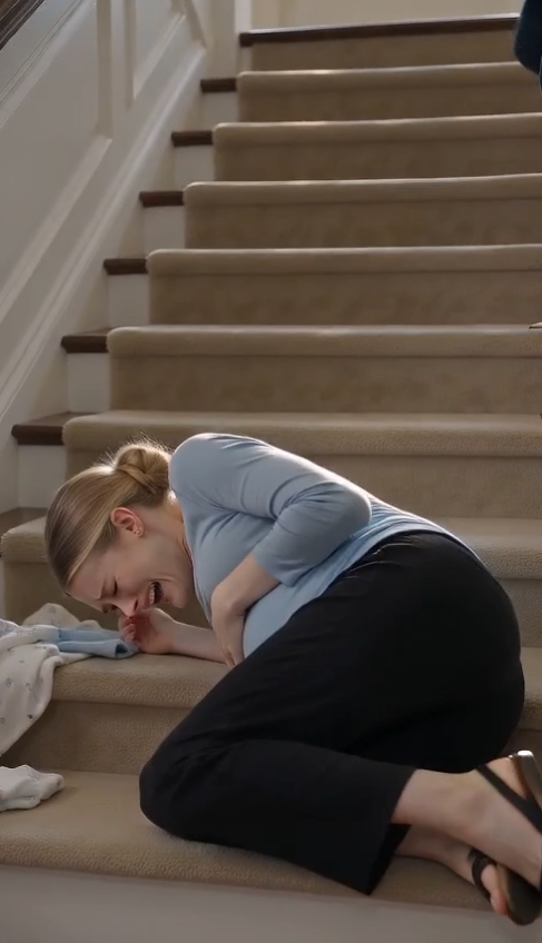 My Mother-in-Law Pushed Me Down the Stairs at Nine Months Pregnant—Then My Doorbell Camera Showed What My Husband Knew