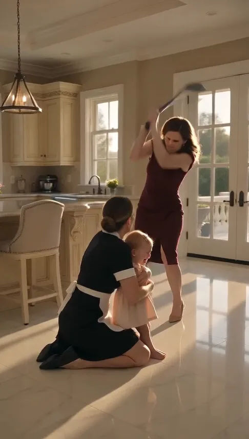 His Fiancée Beat the Housekeeper Protecting a Baby — Then the Child Called Him “Daddy” and Held Out a Locket His Family Had Buried for Years