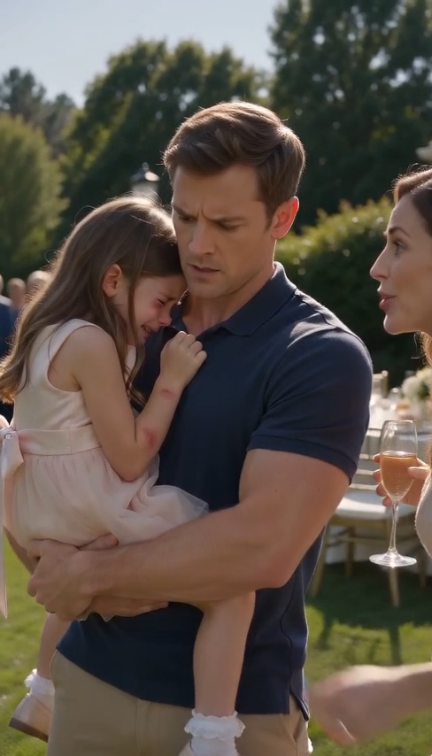 MY FOUR-YEAR-OLD WAS COVERED IN BRUISES AT OUR FAMILY PARTY—THEN SHE POINTED AT SOMEONE I NEVER EXPECTED