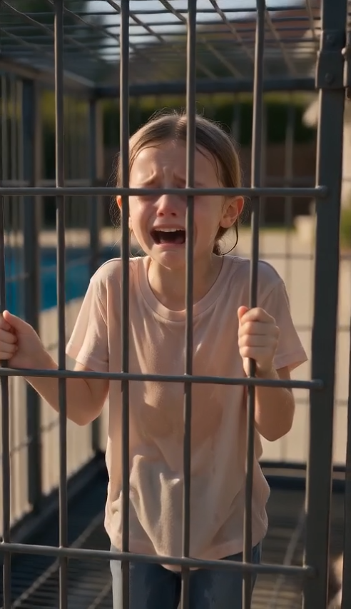 My Daughter Was Locked in a Dog Cage—Then She Pointed at the Pool and Said My Dead Son Was Underneath It