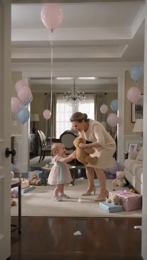 Her Grandmother Slapped Her at Her Own Birthday Party and Tore Apart Her Teddy Bear — Then a Key Fell Out