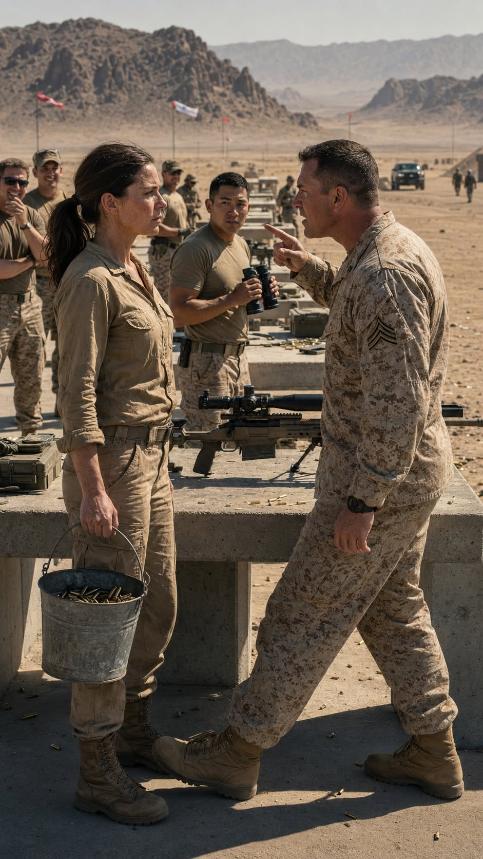 They Made Me Pick Up Brass at the Desert Range—Then I Found the Bullet That Should Never Have Been There