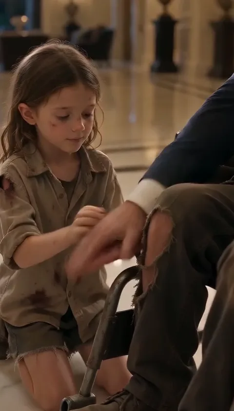The Club Owner Humiliated a Poor Little Girl for Helping a Man in a Wheelchair — Then the “Homeless” Stranger Stood Up and Called Him Family