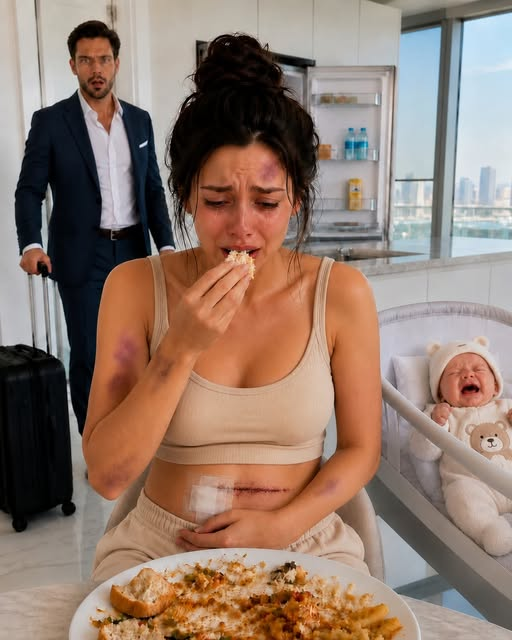 My Husband Came Home to Find Me Eating Dog Food After His Mother Locked Away Every Meal—But the Camera Alert Exposed Who Had Really Been Living in Our Apartment