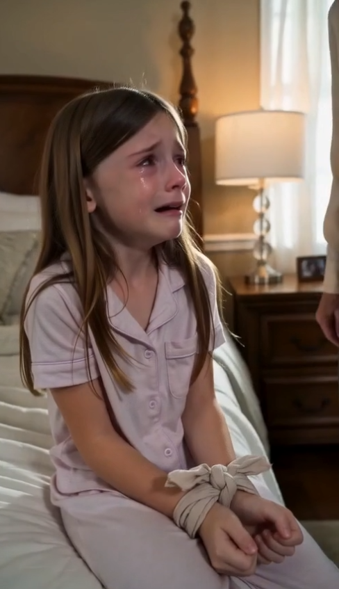 My 4-Year-Old Daughter Was Tied to Her Bed by My Mother—Then She Whispered, “Dad… She Didn’t Do It Alone.”