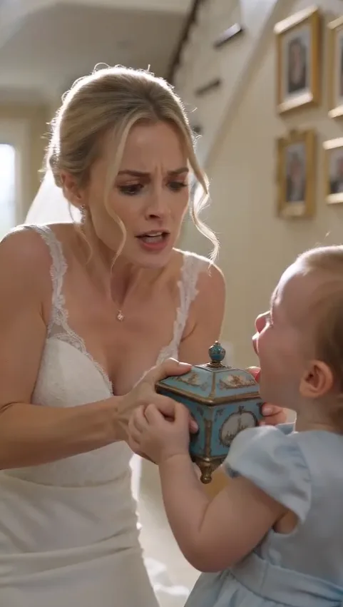 My Bride Slapped My 12-Month-Old Daughter and Smashed Her Late Mother’s Music Box—Then a Hidden Photograph Exposed Who She Really Was