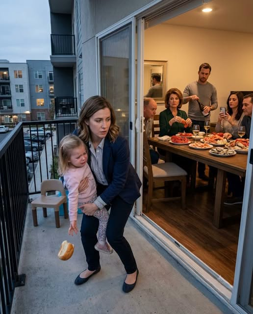 I Found My Three-Year-Old Locked on the Balcony—Then Every Phone at Dinner Lit Up