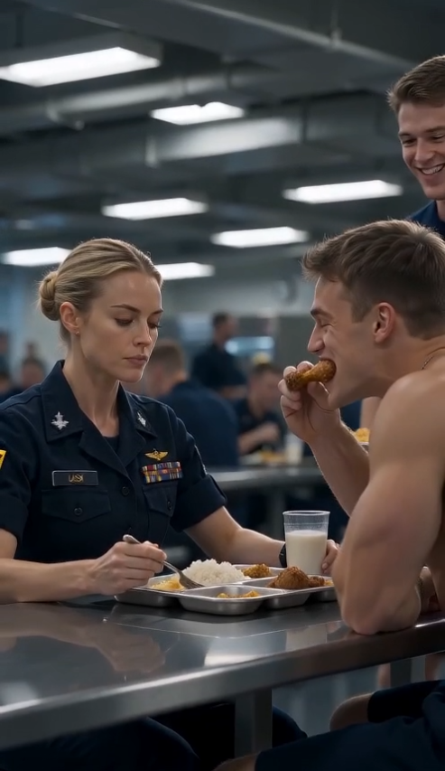 The Navy Recruit Slapped a Quiet Woman Across the Mess Hall Floor—Then One Sailor Saw the Patch on Her Sleeve