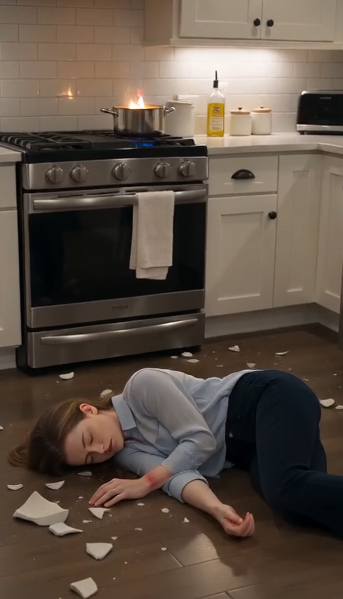 I Came Home and Found My Wife Unconscious While My Mother Ate Dinner—Then She Whispered, “Check the Nursery Camera”