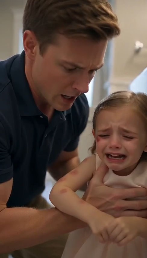 I Found My Two-Year-Old Hiding Under the Sink Covered in Bruises—Then She Pointed at My Mother and Said, “She Didn’t Do It Alone.”