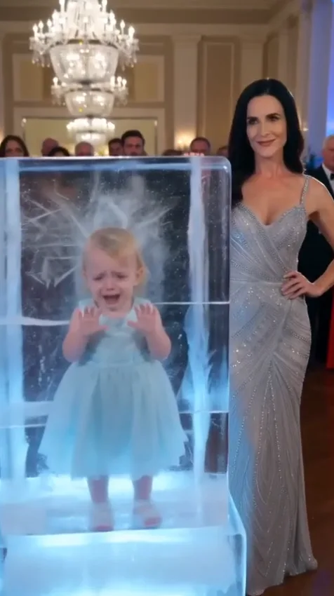 He Found His Toddler Frozen Inside a Party Display — Then She Whispered What Vivian Had Done to Her Mother