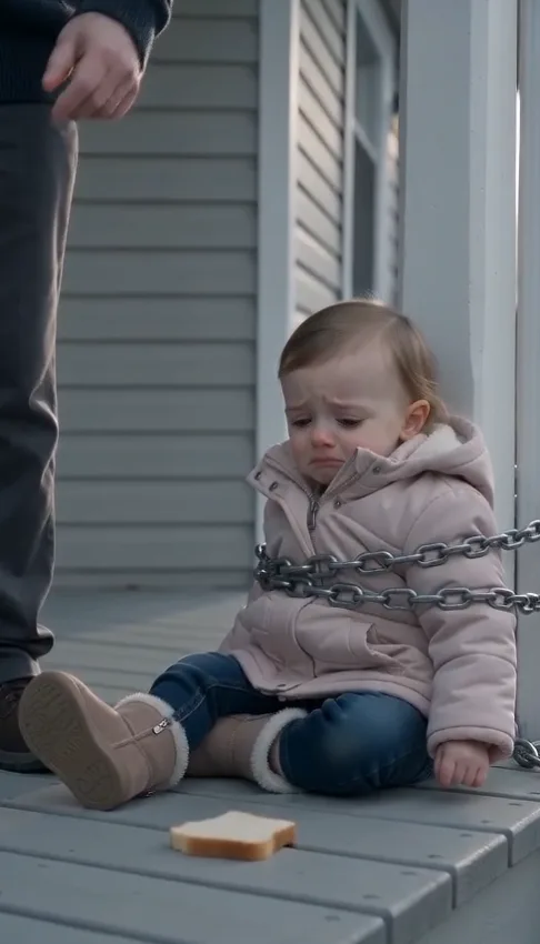 Her Grandfather Left Her Chained on the Porch in the Cold — Until the Toddler Whispered, “He Didn’t Lock Me Here”