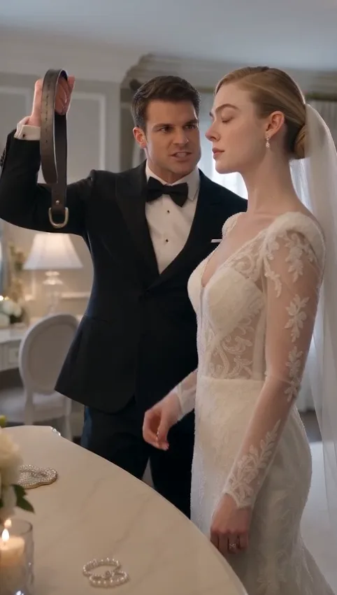 He Raised a Belt at the Bride — Until She Exposed That the Groom Had Married Into Her Son’s Empire