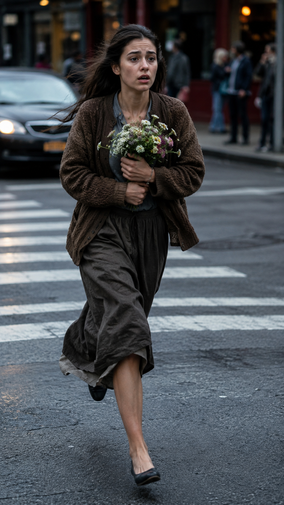 Poor Flower Girl Begged a Stranger to Buy One Bouquet… Then His Shocking Reaction to Her Old Bracelet Changed Her Life Forever