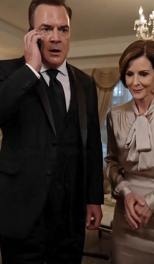“The bride’s father answered a ringing phone… and heard the groom’s mother call him darling.”