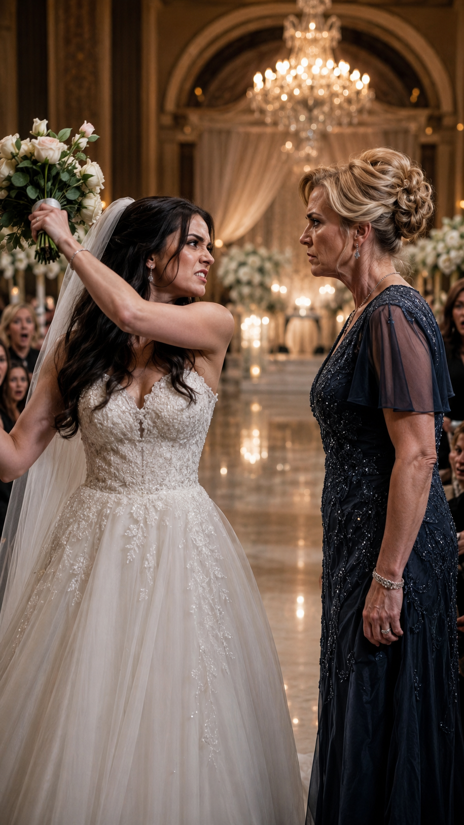 Bride Threw Her Bouquet at Her Mother-in-Law… Then Opened a Tiny Box That Exposed a 28-Year Disappearance