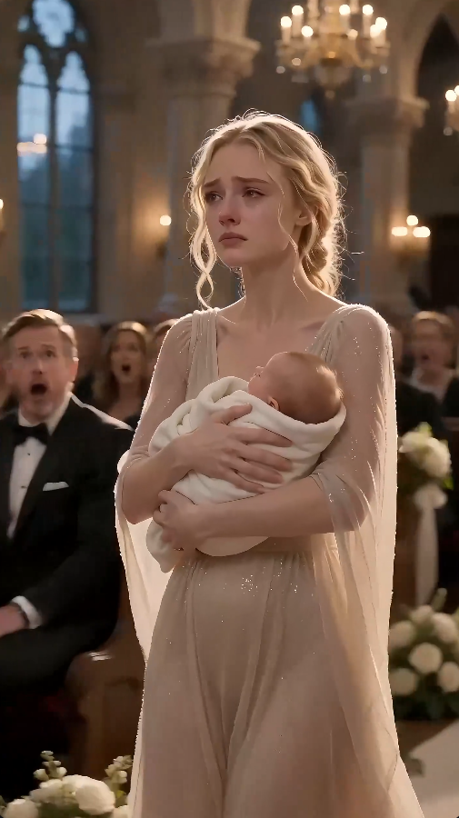 “My husband left me and our newborn in a blizzard — six weeks later, I walked into his wedding holding our baby.”
