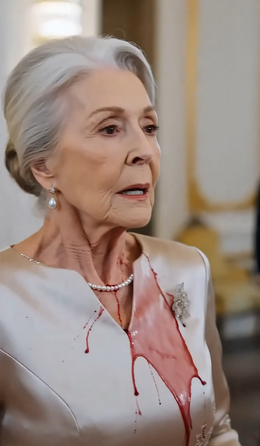 “She splashed wine on her old mother-in-law… then the house deed fell from the gift box.”
