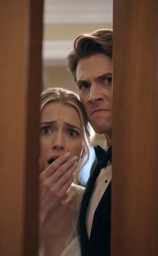 “The bride’s father found his tie in the groom’s mother’s room… and both families froze.”