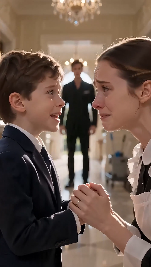 “The little boy asked the maid if she was his mother… and the mansion went silent.”