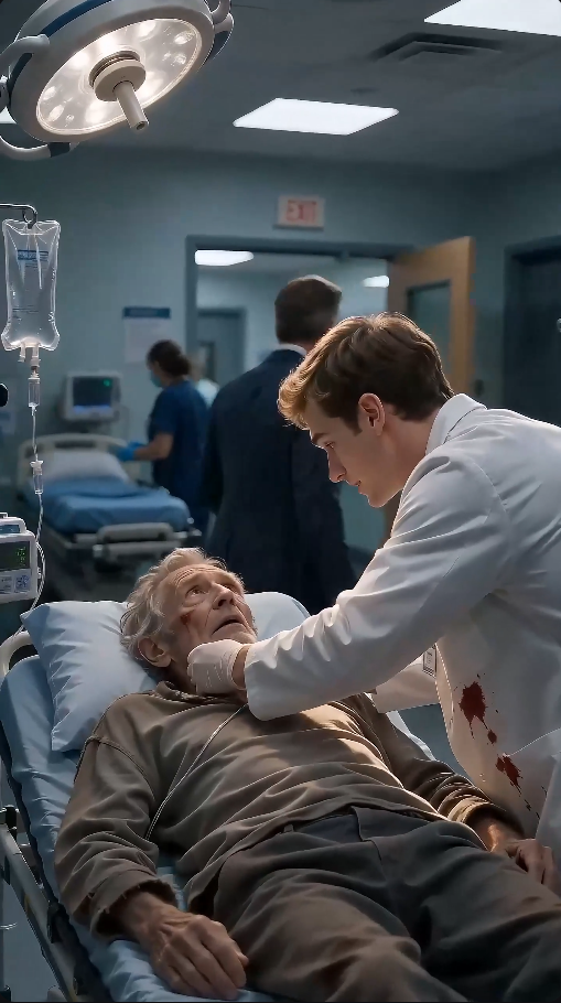 “The young doctor treated a homeless man for free… then the billionaire saved his hospital.”