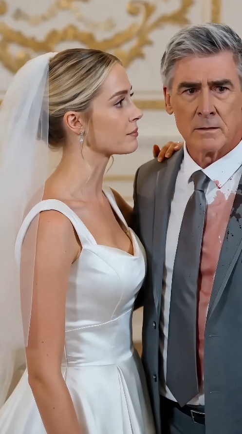 “The groom splashed wine on the bride’s father… then the loan paper exposed him.”