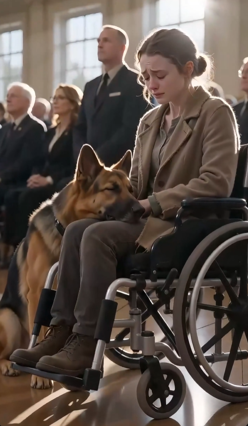 “They tried to throw the poor woman out of the military base… then the K9 recognized her husband’s scent.”