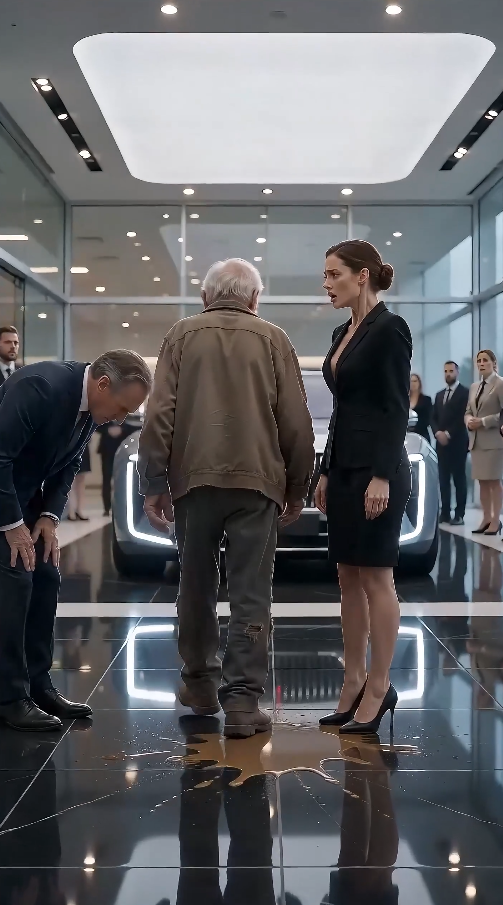 “The poor old man was thrown out of the luxury car showroom… then his keys unlocked the most expensive car inside.”
