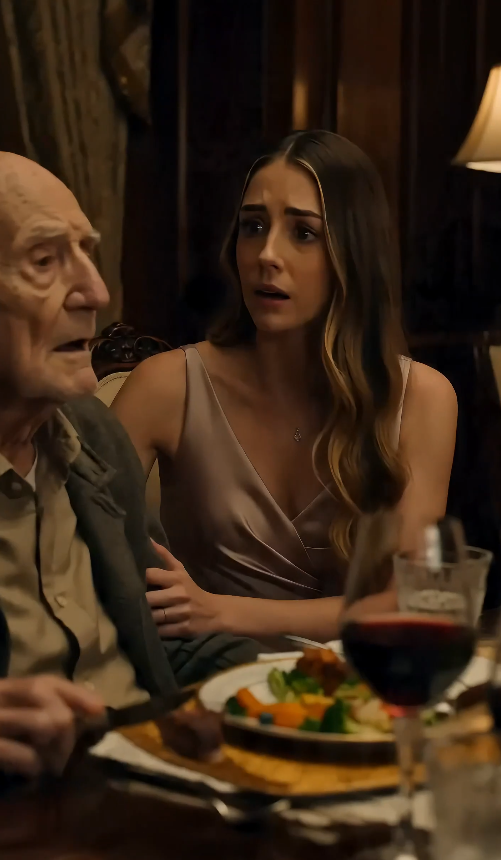 “They pushed the poor old man away from the family dinner… then his card revealed the inheritance.”