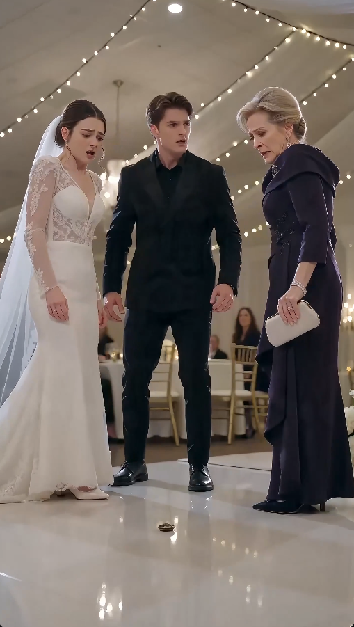 “She tore the bride’s wedding dress… then the locket around her neck opened.”