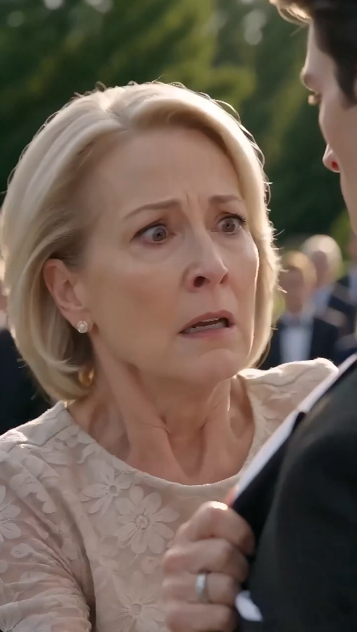“The bride’s mother grabbed the groom’s shirt at the altar… then the birthmark exposed her missing son.”