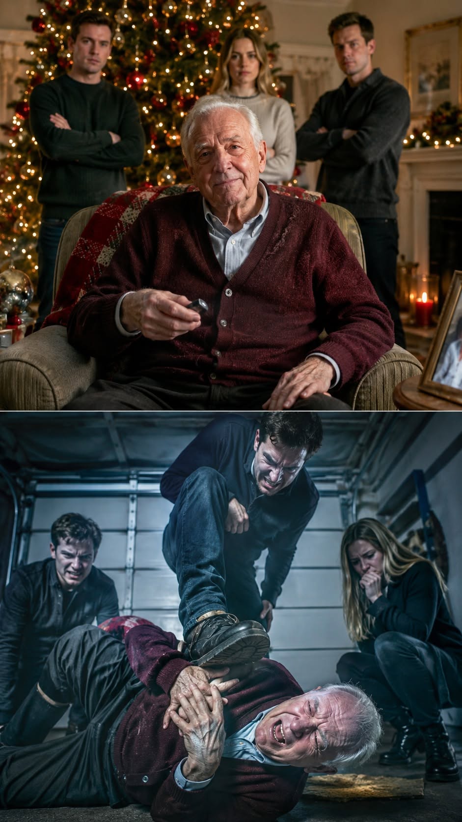 His Children Left Him to Die for Their Inheritance—Then His Hidden Button Activated