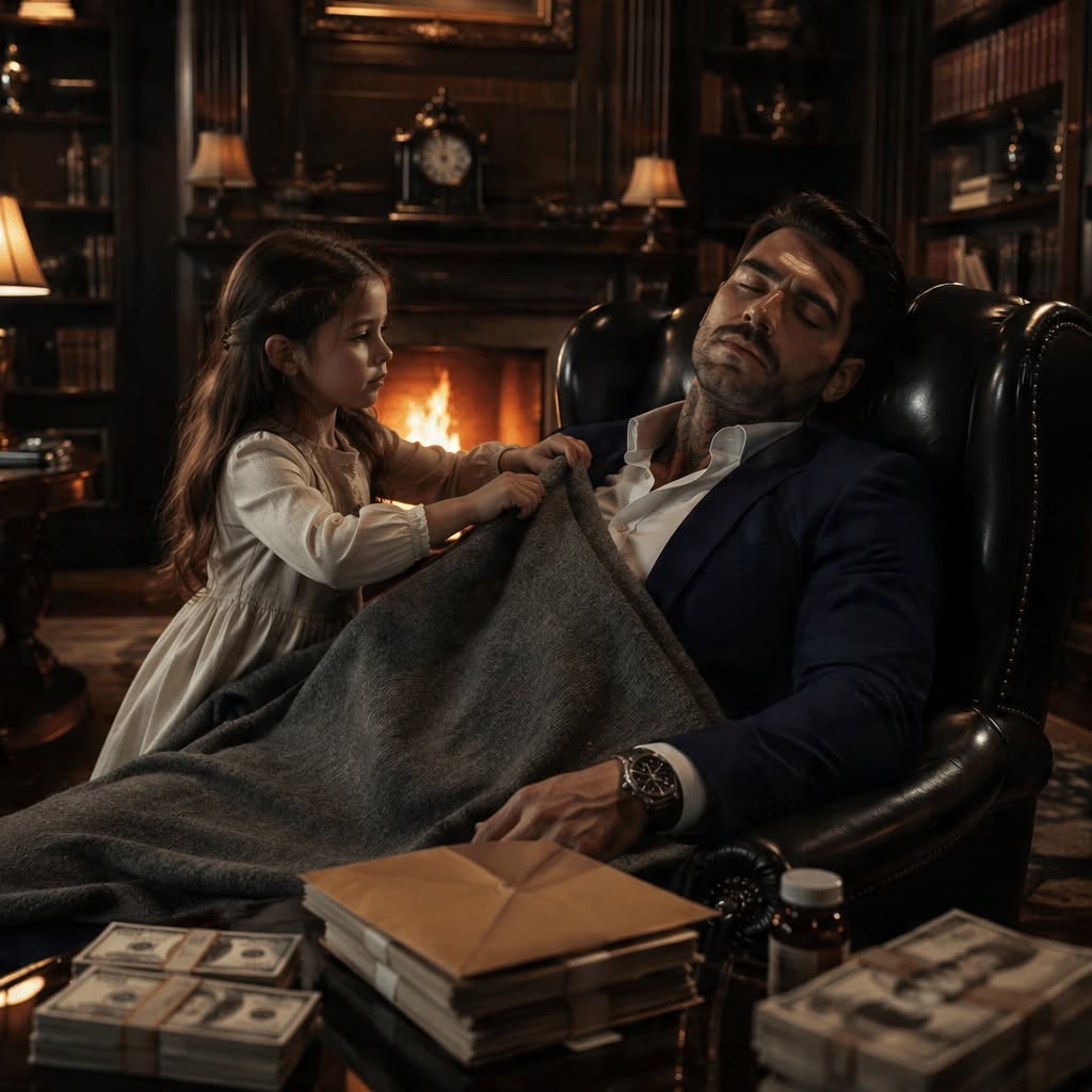 A terrified housekeeper discovers her young daughter covering a feared Boston mafia boss with her only jacket, but his anger turns into stunned recognition when the child offers him a wooden bracelet from her late father.