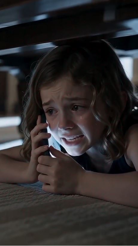 The Little Girl Hid Under the Piano and Called Her Billionaire Father—Then His Voice Froze the Entire Room
