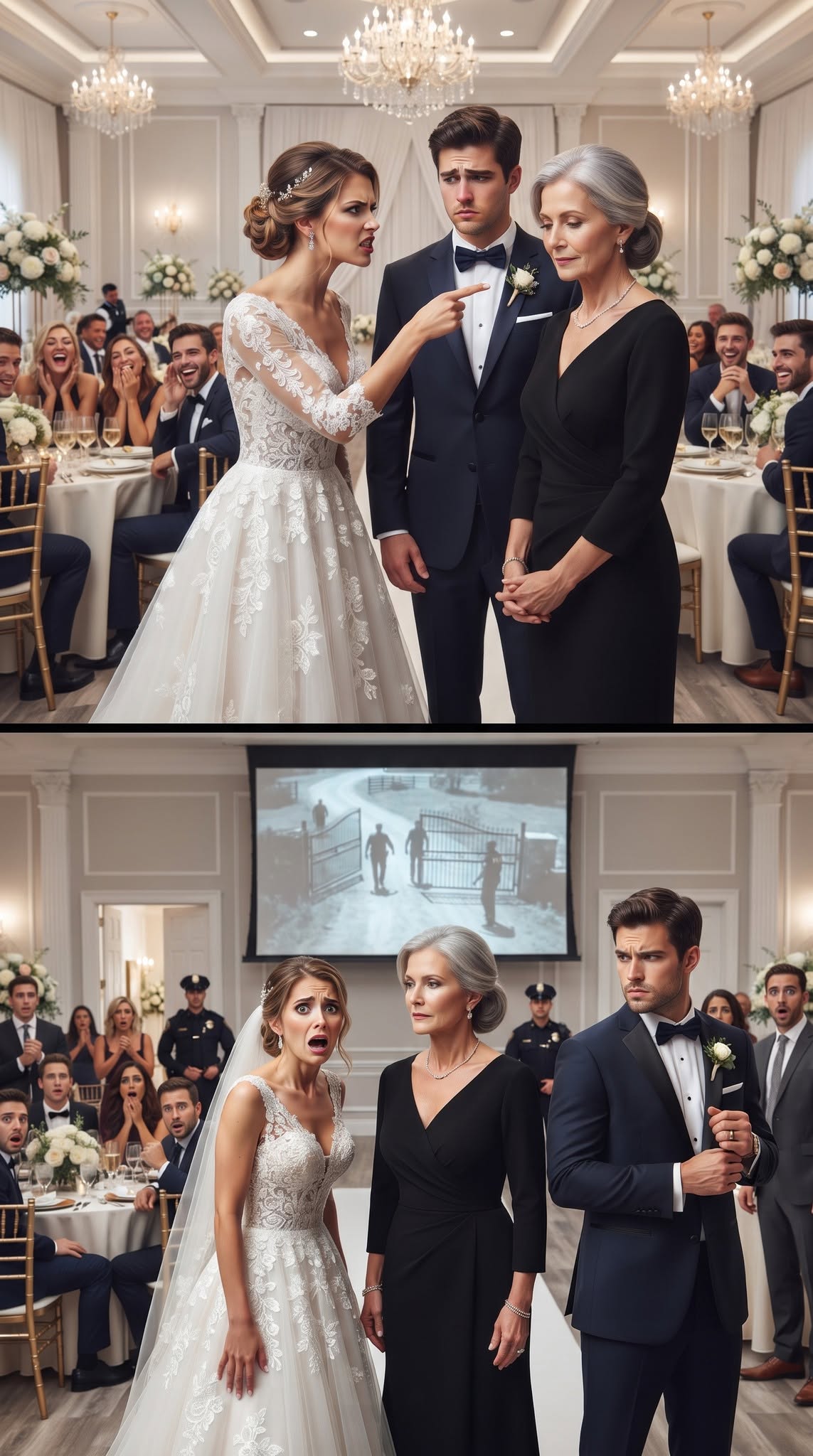 A bride publicly announces she is taking her mother in law’s ranch, but live gate footage exposes her family’s break in and instantly destroys her confidence.