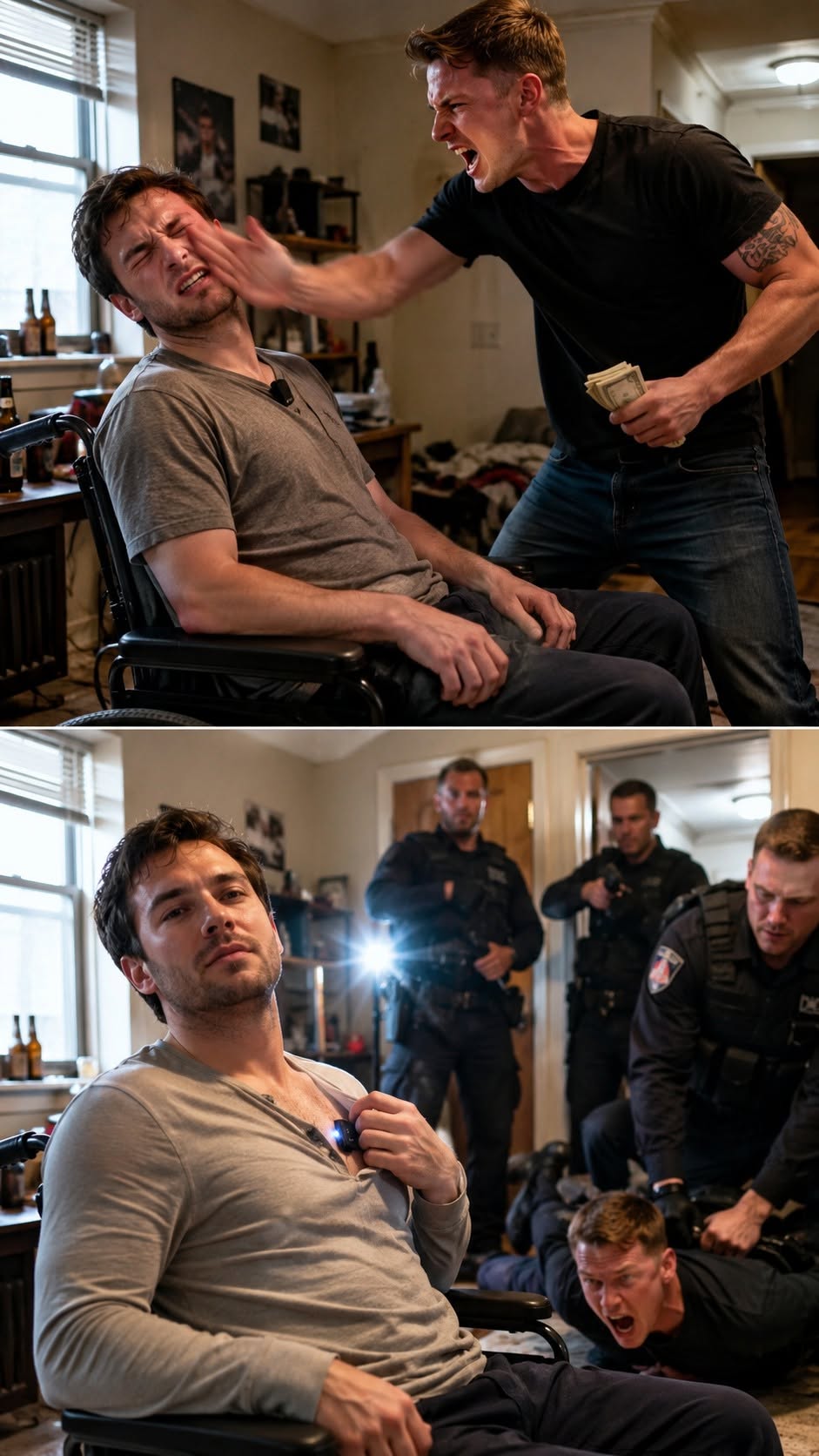 He Stole His Disabled Brother’s Money—Then the Hidden Microphone Lit Up