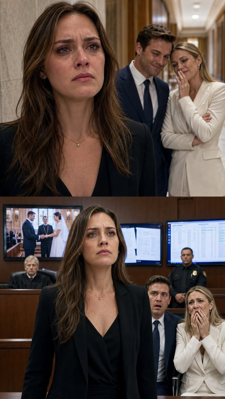 A betrayed wife secretly watches her husband marry her best friend and sends evidence that makes both newlyweds realize their celebration has become a trap.