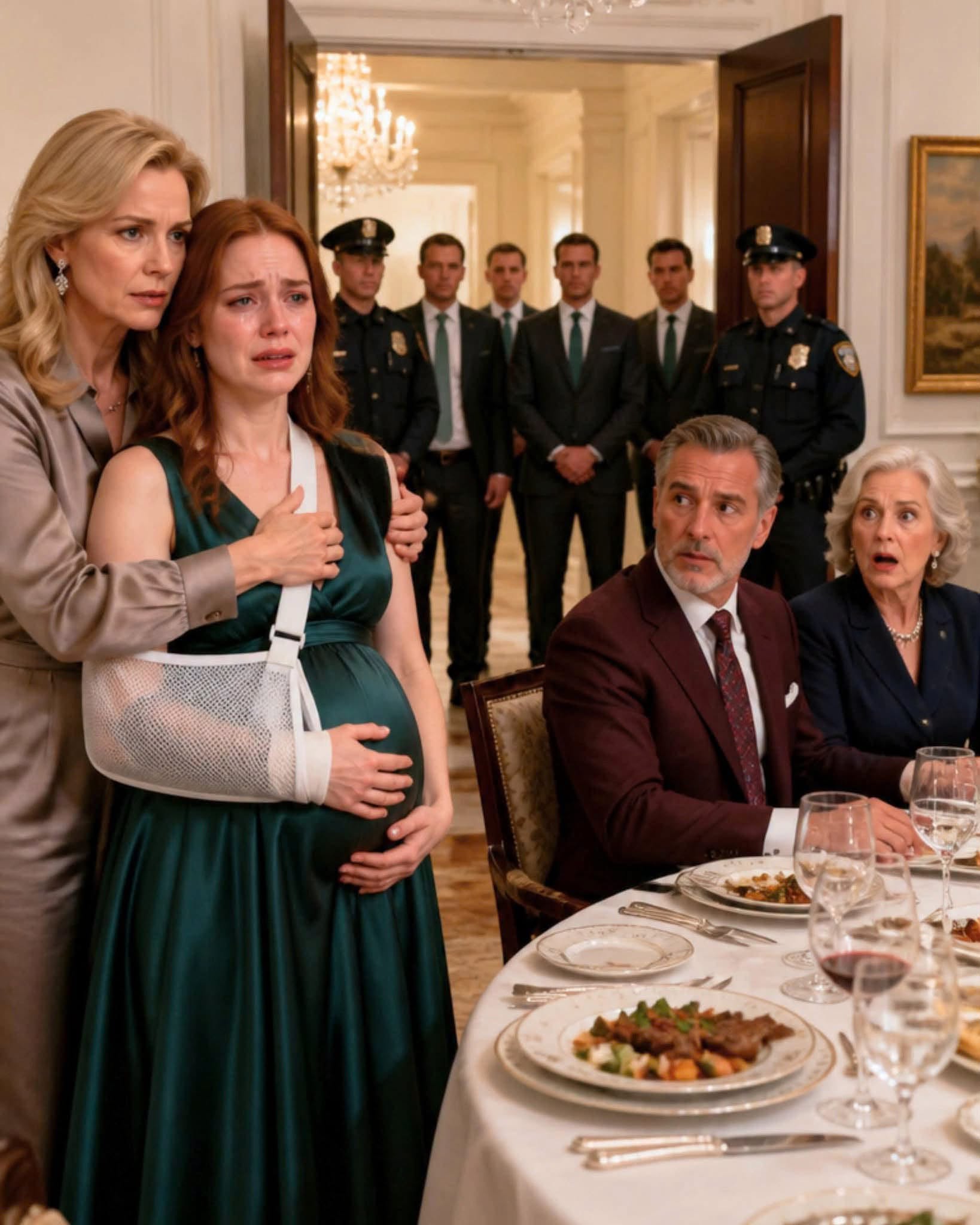 A powerful mother finds her injured daughter serving an abusive family and makes one quiet call that leaves her son in law terrified at the door.