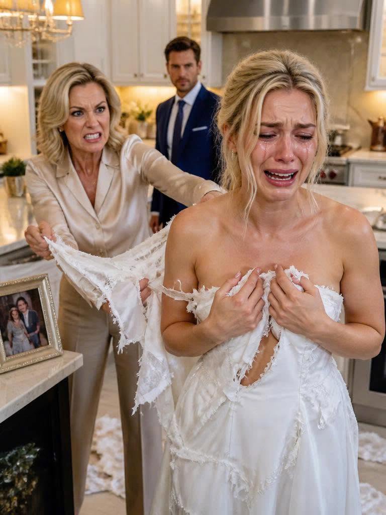 Mother-in-Law Tore Her Dress in Her Own House
